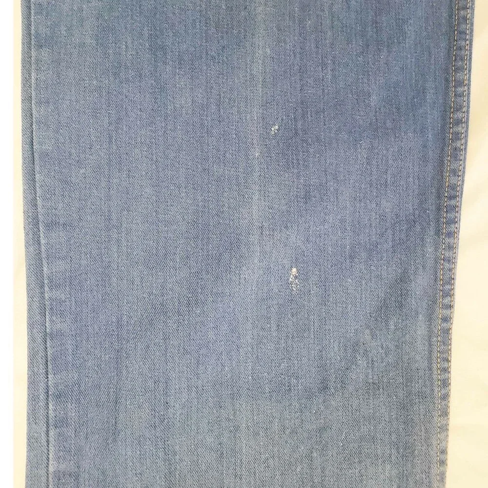Vintage 1970’s Women's Wide Leg Bell Bottom Jean by Disco Jeans 33” Waist